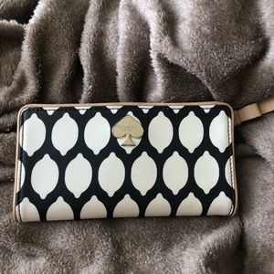 Kate spade lemon wallet